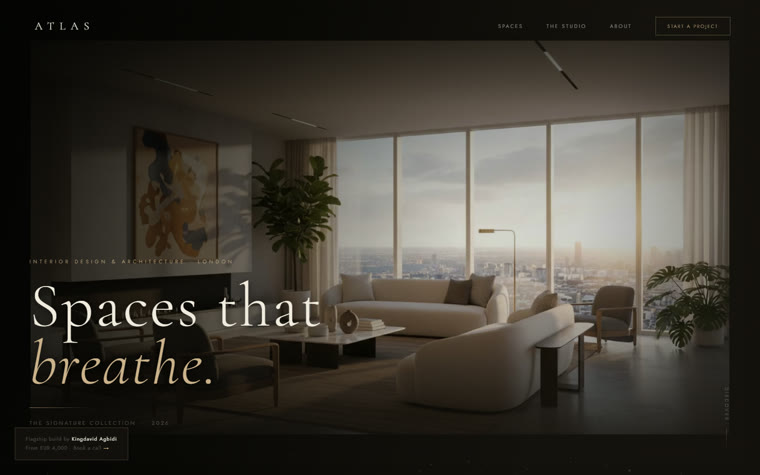 ATLAS interior design